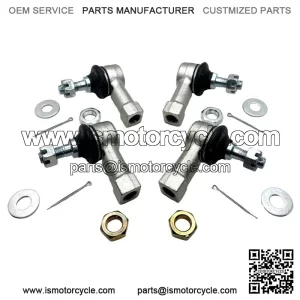 Heavy Duty Chromoly Tie Rod Ends End Left Right Kit TRX250R TRX400EX TRX450R