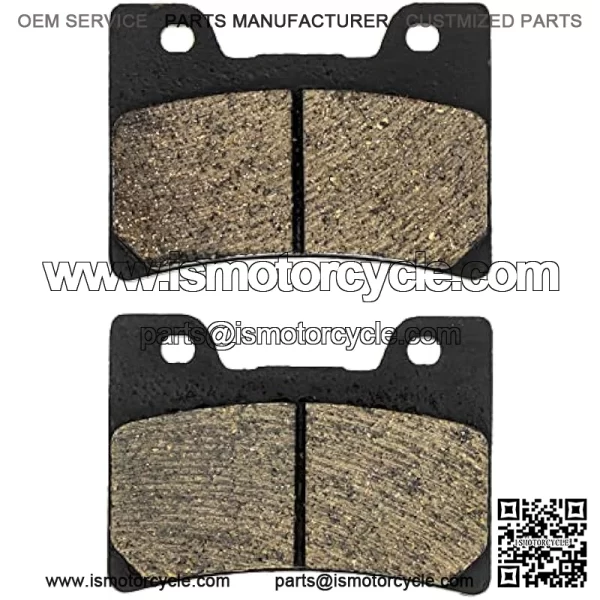 FZR600R 2 Pack Brake Pad Set YZF600R FZR1000 Replacement for NICHE