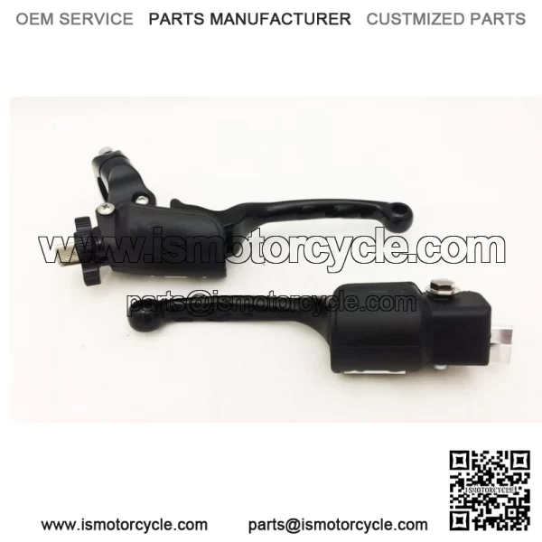 Black F3 Unbreakable Brake + Clutch Levers Kit Yamaha Raptor 700 YFZ450R - Image 4