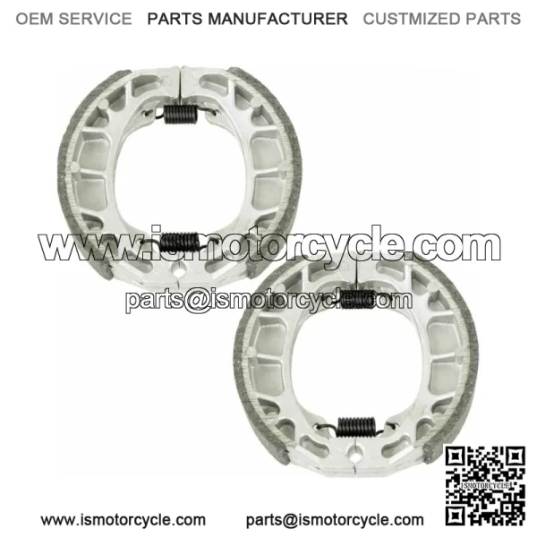 Front Rear Brake Shoes For Honda CT 70 90 Trail, 1969-1975 CT70, 1966-1975 CT90 (For: Honda CT110)