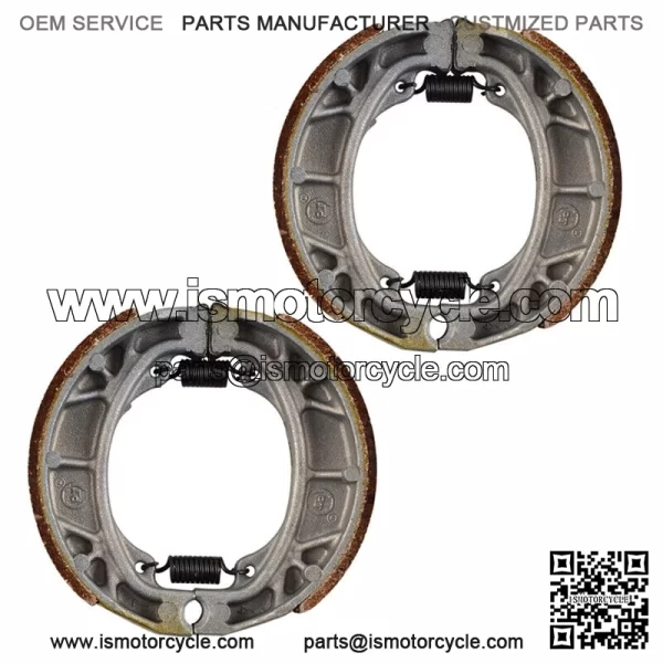 Brake Shoes Front Rear 2 Sets For Honda S90 C70 CL70 CT90 ST90 Z50R CF50 CH125 (For: Honda CT110) - Image 4