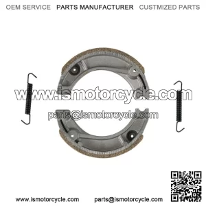 Pair Front Rear Brake Shoes Pads for Honda CB125S 1979-1982 XR200R 1981-2000 (For: Honda CT110)