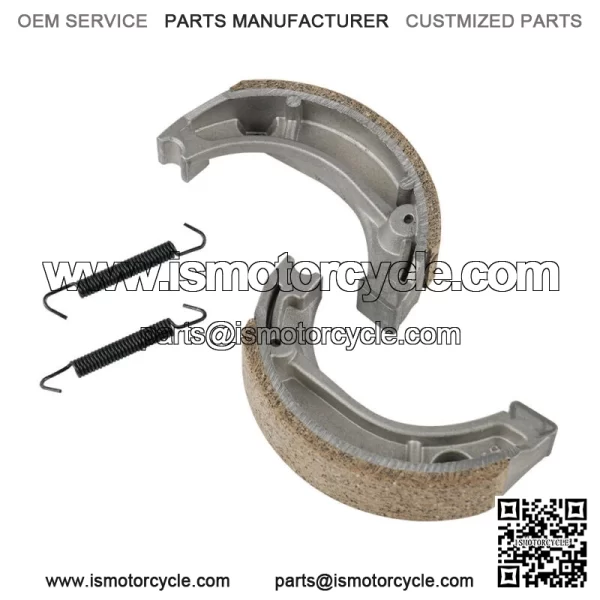 Pair Front Rear Brake Shoes Pads for Honda CB125S 1979-1982 XR200R 1981-2000 (For: Honda CT110) - Image 4