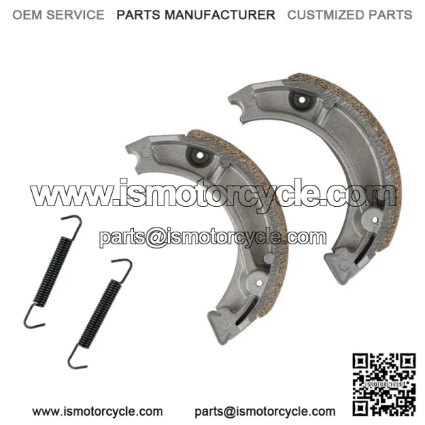 Pair Front Rear Brake Shoes Pads for Honda CB125S 1979-1982 XR200R 1981-2000 (For: Honda CT110) - Image 5