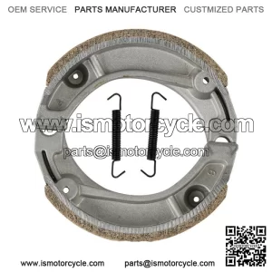 Front Rear Brake Shoes Pads for Honda CB125S CR125M CR80R CT70 CT90 ST90 XL100 (For: Honda CT110)