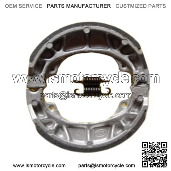FRONT BRAKE SHOES+Springs fit HONDA CT 90 110 Trail, 1976-79 CT90, 1980-88 CT110 (For: Honda CT110)