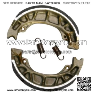303G - Grooved Brake Shoes (For: Honda CT110)