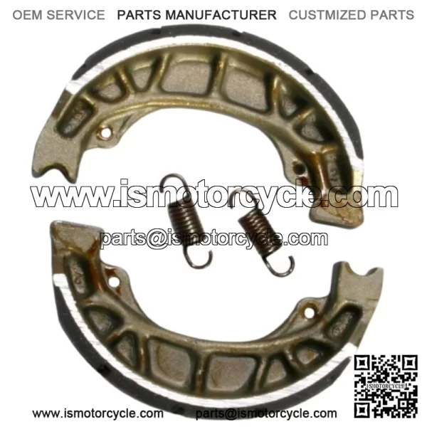 303G - Grooved Brake Shoes (For: Honda CT110)