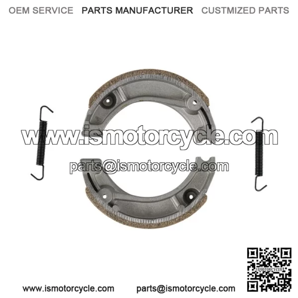 Front And Rear Brake Shoes 2Pcs Fit XR500R,XR600R 1985-1990,XR75,XR80 1979-1984 (For: Honda CT110) - Image 3
