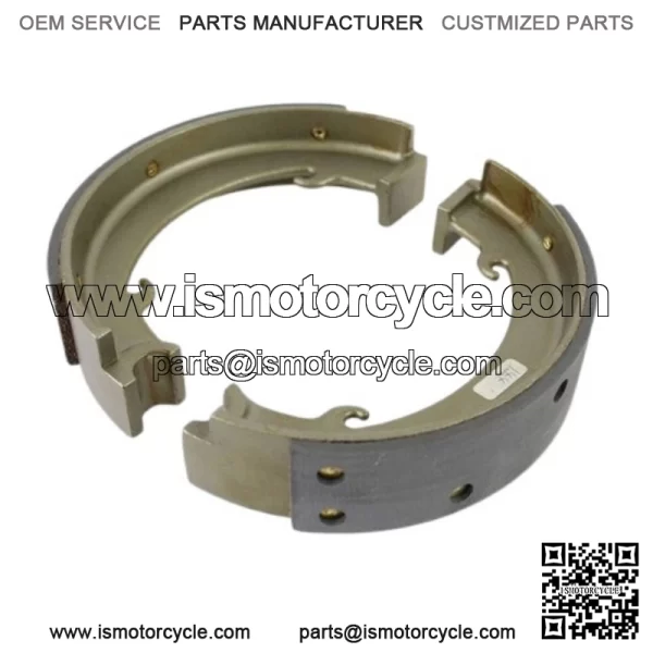 Indian Rear Brake Shoe Set Steel fits Harley Davidson - Image 3