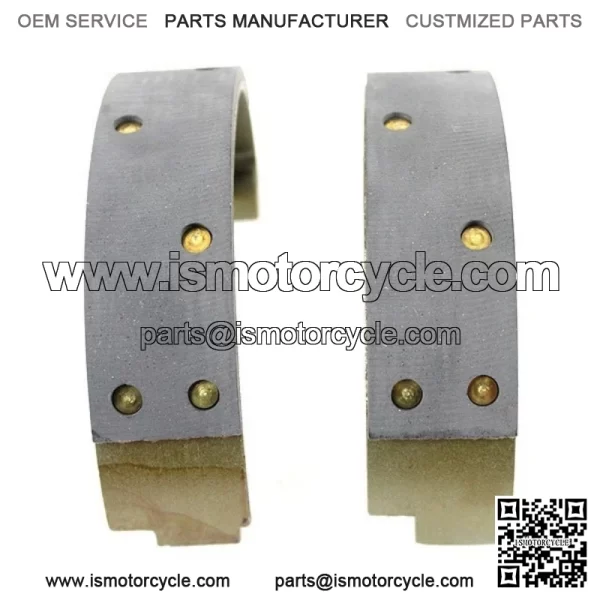Indian Rear Brake Shoe Set Steel fits Harley Davidson - Image 4