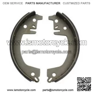 Rear Hydraulic Brake Shoe Set fits Harley Davidson