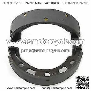 Cast Iron Rear Brake Shoe Set for Harley Davidson