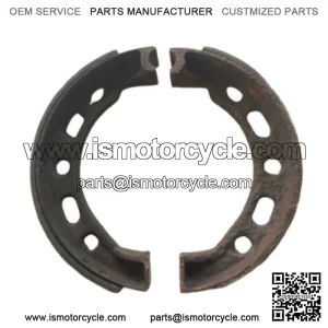 Harley Davidson WLA used original OEM crusty set of rear brake shoes