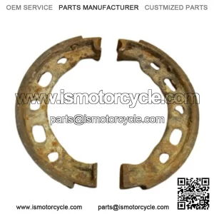 harley davidson wla,wlc flathead 45ci military front brake shoes,used