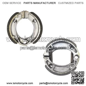 Front+Rear Brake Shoes For Honda QR 50 M/R/V/W/Y 1993-1999 2000 2001 2002 2003