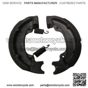 1983 HONDA QR50 QR 50 REAR WHEEL BRAKE PADS SHOES WITH SPRINGS