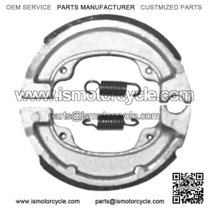 42148-compatible with HONDA QR 50 ( 1982-1982 Front brake shoe set for ST 50, Vi