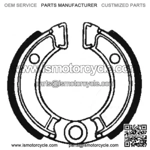 Brake Shoes Inc Springs Fits Honda QR 50