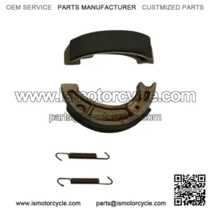 Pair Brake Shoes Rear Honda Qr 50 From 1993