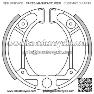 Rear Brake Pads GF.1248 Honda Life Dio 50 / QR 50 / SA 75 Vision
