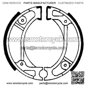 FSB714 BRAKE HANGERS FOR HONDA QR 50 1997-1997