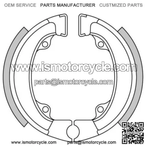 Rear Brake Pads GF.1198 Honda OR 50 / PX 50 / QR 50 ED