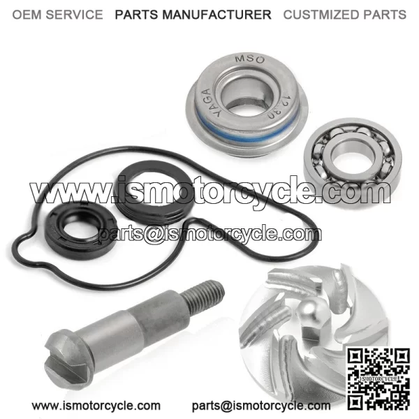 Water Pump Seal Repair kit Impeller + Shaft For Honda TRX450R TRX450ER 2004-2014 - Image 2