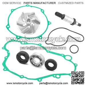 Water Pump Rebuild Kit for Yamaha YFZ450 2004-2013 Impeller Bearing Shaft Gasket