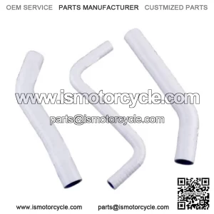 For 2006-2018 Honda TRX450R TRX450ER White Silicone Coolant Radiator Hose Kit