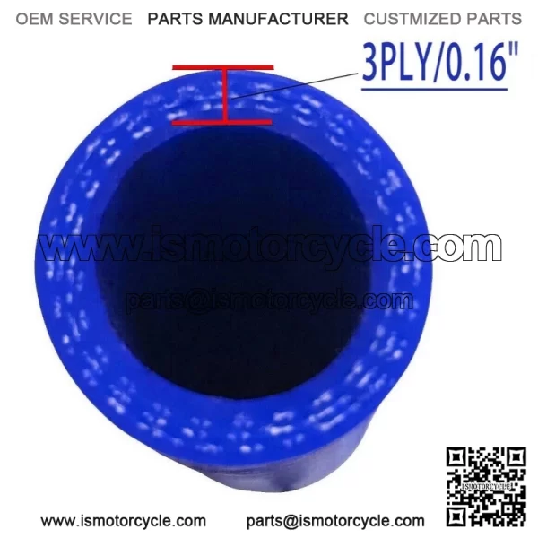 Blue Silicone Coolant Hose fit Honda TRX450R TRX450ER 2004 2005 2006-2018 2014 - Image 2
