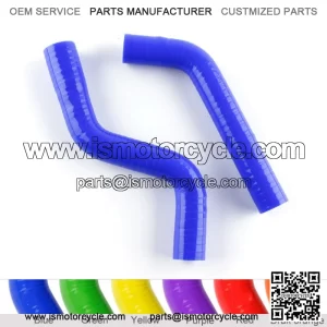 Blue For Yamaha YFZ450X 10-11/YFZ450R 2009-2013 Silicone Radiator Coolant Hoses