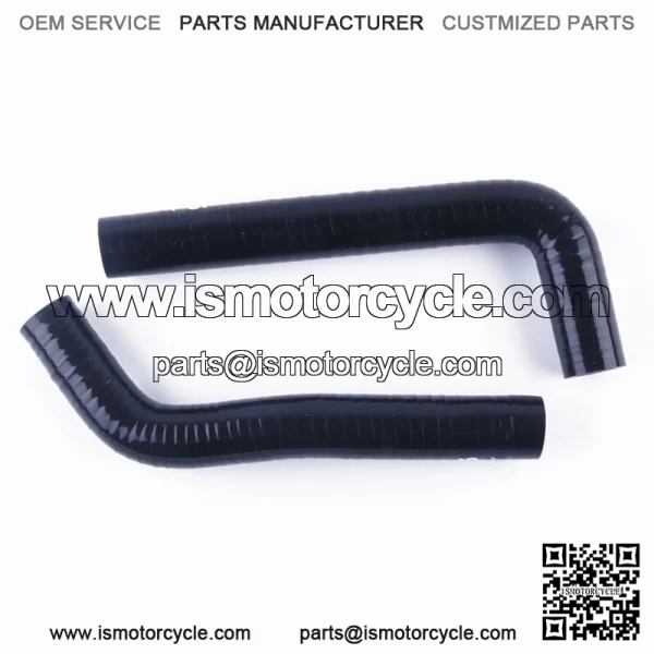 For 2004-2013 Yamaha YFZ 450 YFZ450 Silicone Radiator Hoses Black Coolant Pipe - Image 3