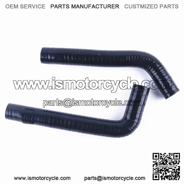 For 2004-2013 Yamaha YFZ 450 YFZ450 Silicone Radiator Hoses Black Coolant Pipe - Image 4