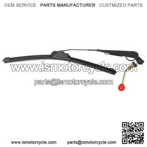 UTV Manual Hand Operated Windshield Wiper for Polaris RZR 900 1000 Ranger 570 For: More than one vehicle