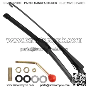 UTV Manual Hand Operated Windshield Wiper for KUBOTA Golf Cart UXV Can Am Gator For: More than one vehicle