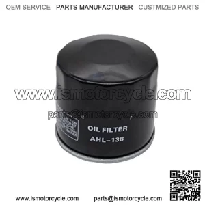 138 Oil Filter for Suzuki LTF400F Eiger 4X4 400 2002-2007 LTF400 EIGER 2X4 2002-2004 LTF400F EIGER 4X4 400 2002-2007 LTF500F Quadrunner 500 1998-2002 LTA500 Quadmaster 500 2000-2001