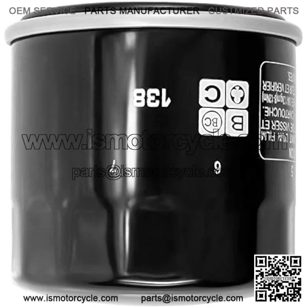 138 Oil Filter for Suzuki Eiger 400 LTA400 Kingquad 400 450 500 750 GSXR 1100 1000 750 600 Boulevard C50 C90 M109R M50 V-Strom 1000 650 DL650 Bandit 1200 1250 Burgman 650 Intruder 800 - Image 4