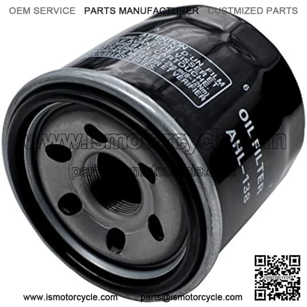 138 Oil Filter for Suzuki LTF400F LTF 400F Eiger 4X4 Camo 400 2005-2007,LTF500F LTF 500F Vinson 4x4 500 2002-2007,AN650 AN 650 Burgman 638 2002-2010 2018,Sfv650 Sfv 650 645 2013-2015 - Image 4