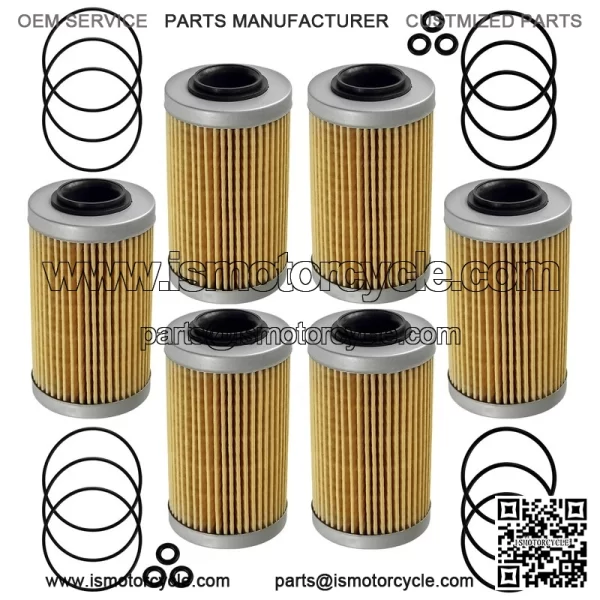 Oil Filter w/ O-Rings For Sea-Doo GTI SE 130 / GTI SE 155 08-15 / GTX 155 08-17