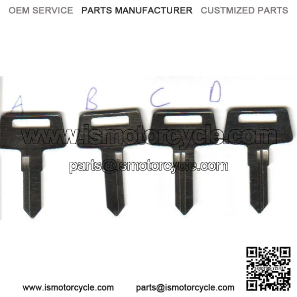 2 Kawasaki ATV Key Blank 95 & Up 4Wheeler Bayou 300 220 1995 1996 1997 1998 1999 For: More than one vehicle