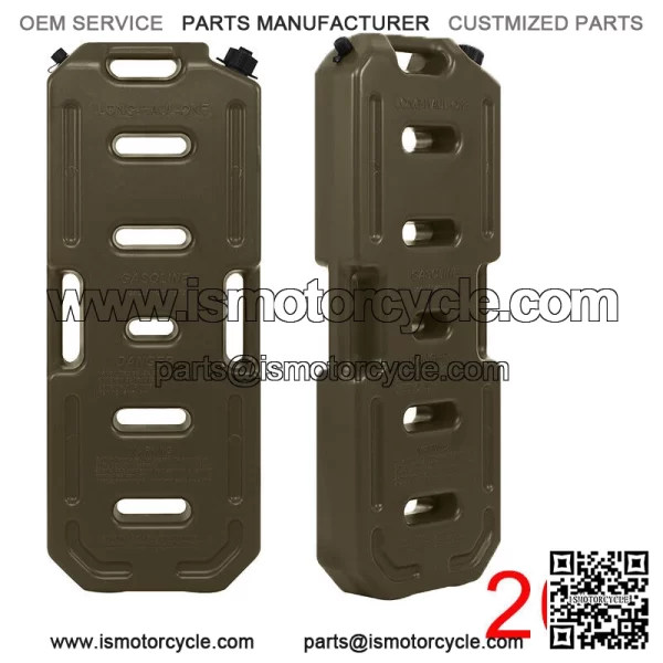 20L Fuel Tank Cans Oil Storage Gas Can Storage Container Jeep ATV UTV Green For: More than one vehicle - Image 2