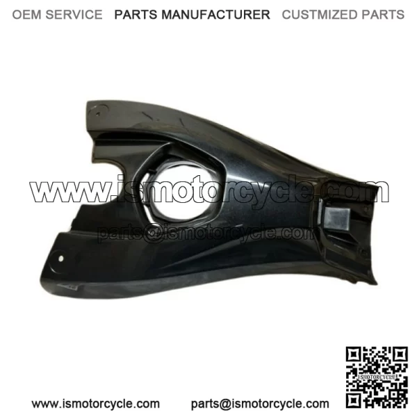 06-13 YAMAHA YFZ450 OEM GAS TANK COVER METALLIC  BLACK YFZ 450 - Image 2