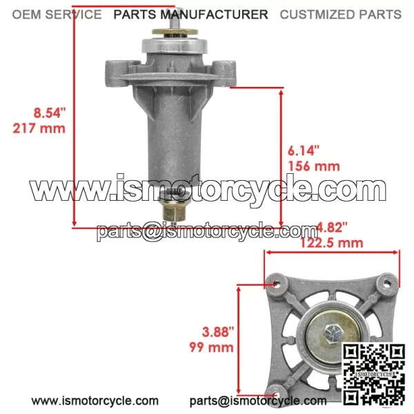 Spindle Assembly For Husqvarna Ayp Dixon Craftsman 285-585 532187292 587819701 - Image 2