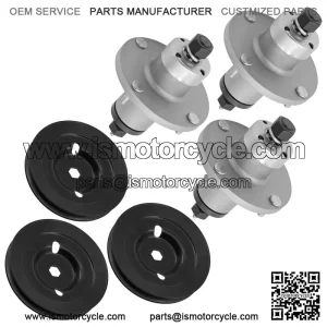 AM137483 M155979 48" Deck Spindle & Pulleys For John Deere Z245 Z255 Z355E