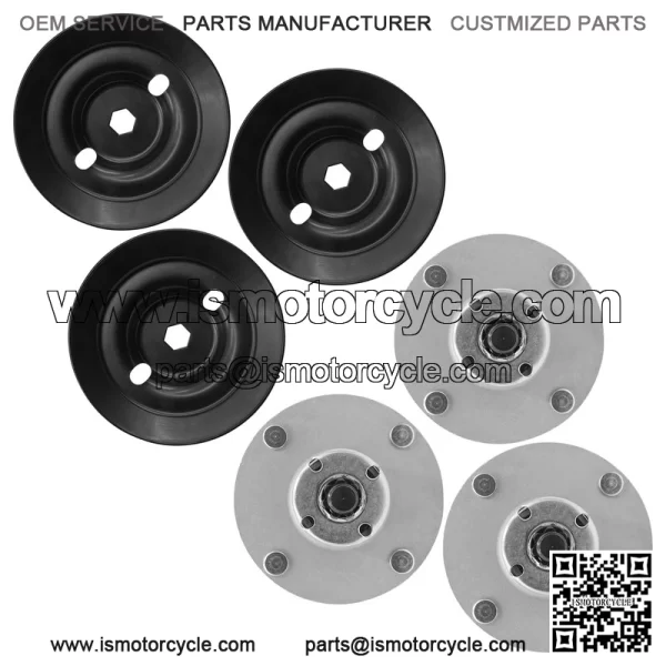 AM137483 M155979 48" Deck Spindle & Pulleys For John Deere Z245 Z255 Z355E - Image 5