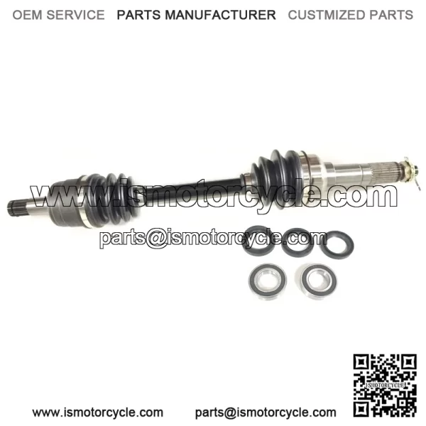 Front Axle & Bearing Kit for Yamaha Big Bear 400 4x4 2002-2006 - Image 2