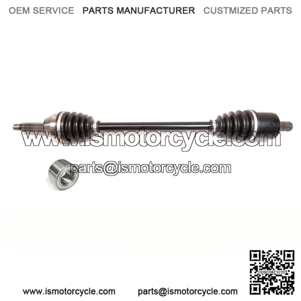 Front Axle with Bearing for Polaris Full Size Ranger 570 4x4 17-21 - Image 2