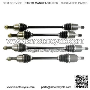 Set of CV Axles for Honda Big Red 700 2009-2013 UTV