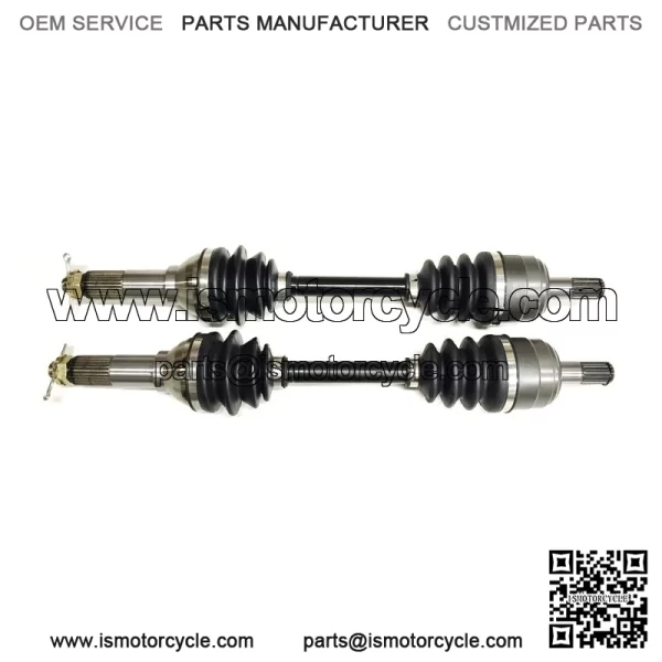 Pair of Front Axles for Yamaha Wolverine 350 4x4 2001-2005 - Image 2